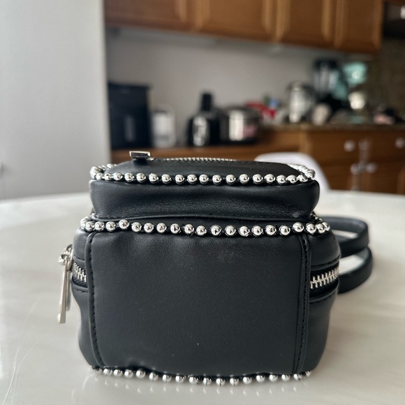 Nasty gal Black Ball Chain Mini Rucksack - Picture 6 of 8